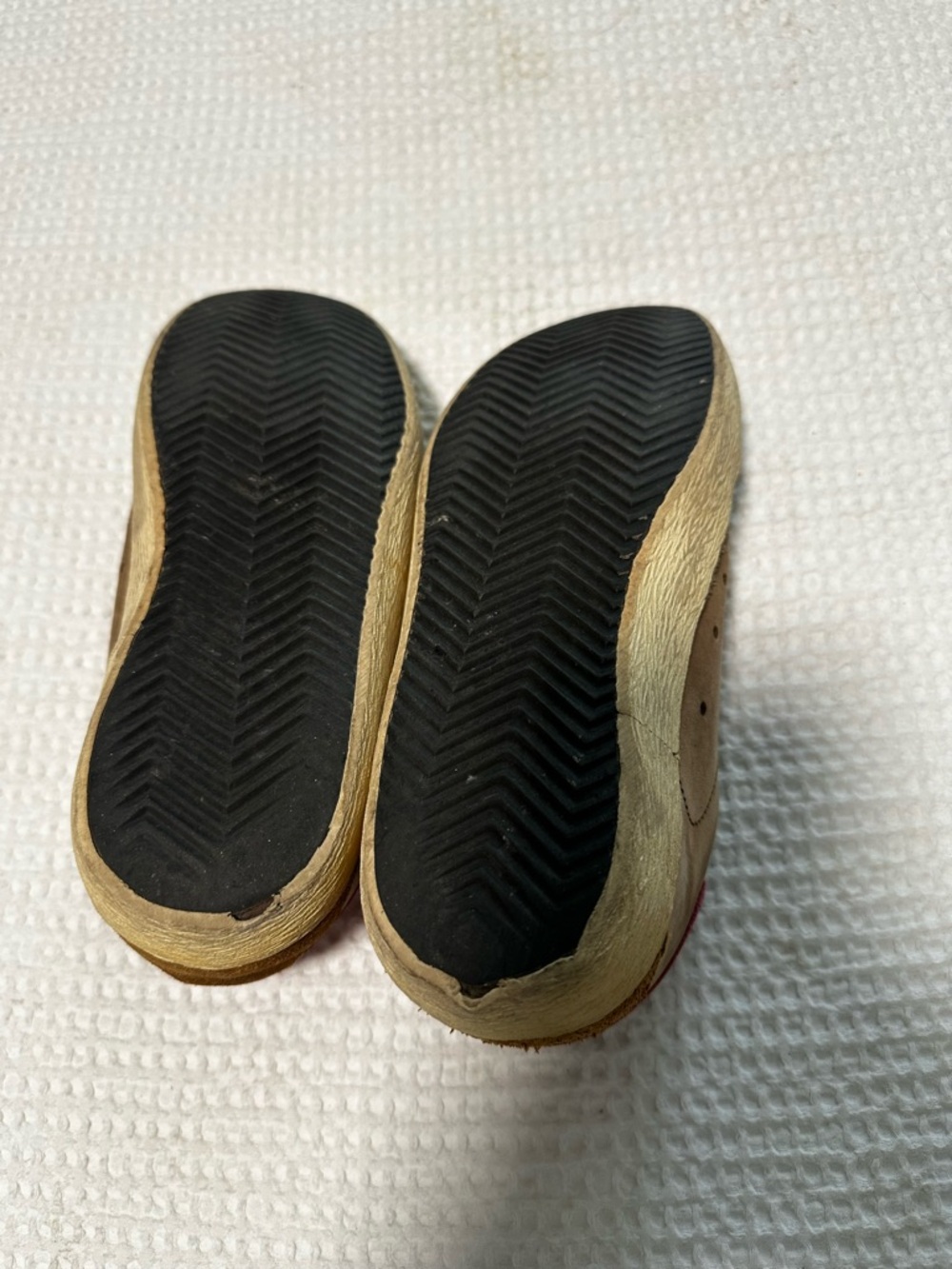 Golden Goose Tan Suede Sneakers - Picture 16 of 16